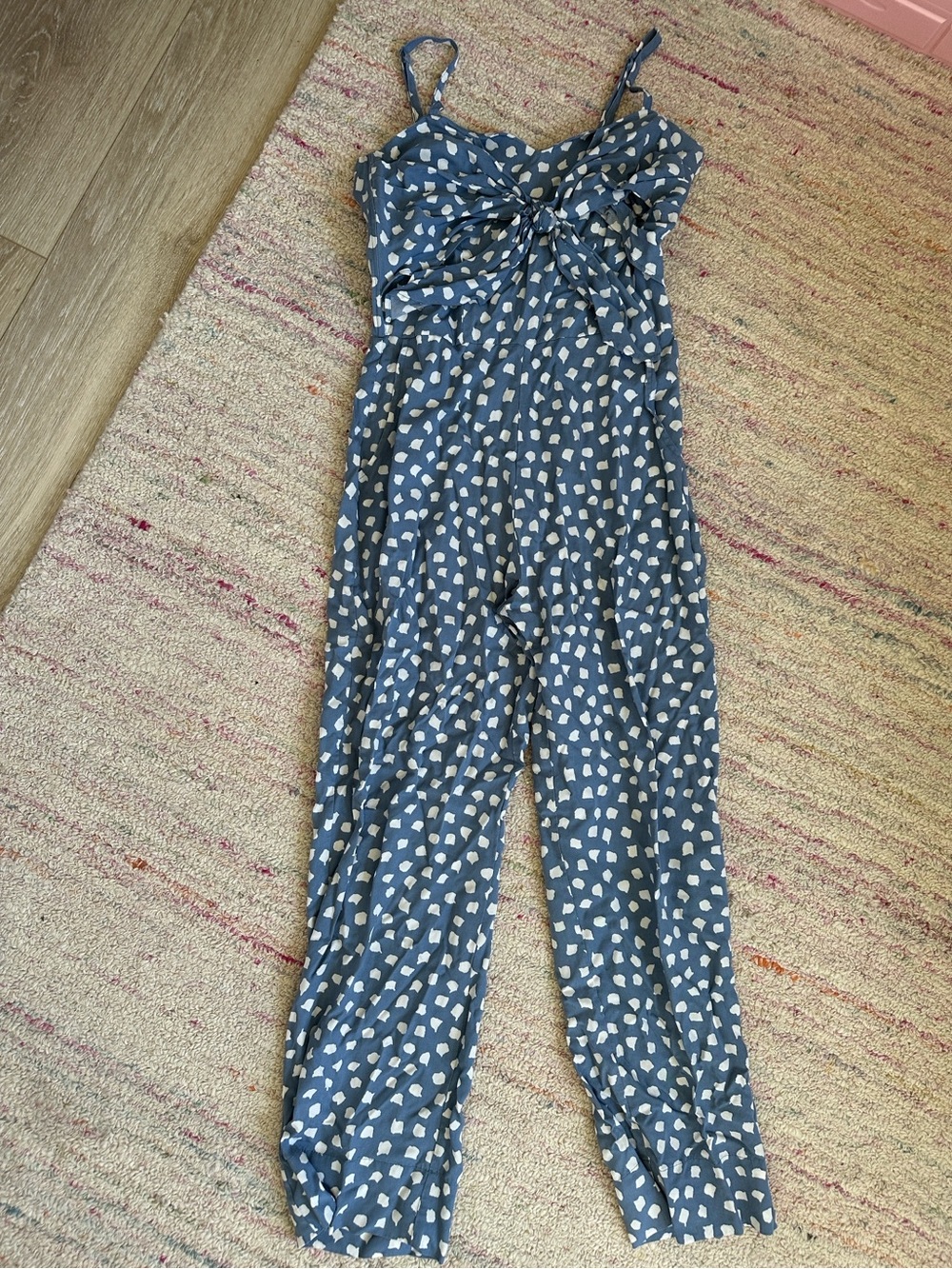 Anthropologie Whit Polka Dot Jumpsuit
